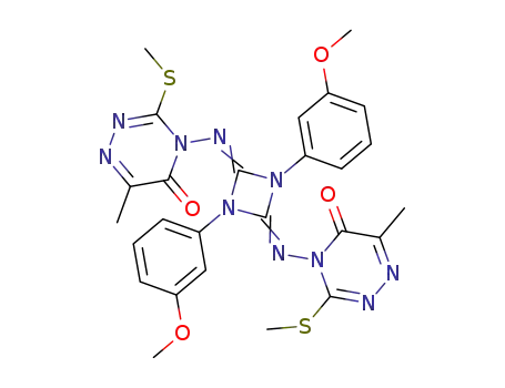 C<sub>26</sub>H<sub>26</sub>N<sub>10</sub>O<sub>4</sub>S<sub>2</sub>