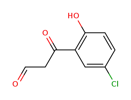 3-(5-chloro-2-hydroxy-phenyl)-3-oxo-propionaldehyde