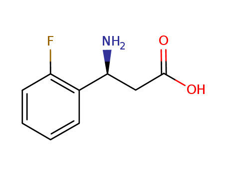 S-3-Amino-3-(2-fluoro-phenyl)-propionic acid