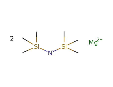 Molecular Structure of 18741-03-2 (Silanamine, 1,1,1-trimethyl-N-(trimethylsilyl)-, magnesium salt (2:1))