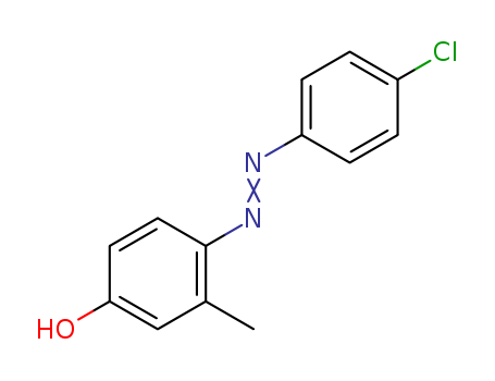 4-[(4-chlorophenyl)hydrazinylidene]-3-methyl-cyclohexa-2,5-dien-1-one cas  7466-35-5