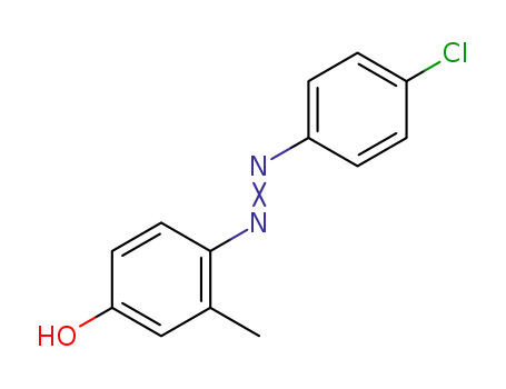 Molecular Structure of 7466-35-5 (4-[(4-chlorophenyl)hydrazono]-3-methylcyclohexa-2,5-dien-1-one)