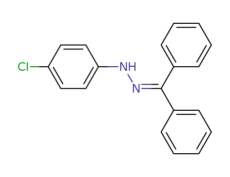 Molecular Structure of 40594-87-4 (N-benzhydrylidene-N'-(4-chlorophenyl)-hydrazine)