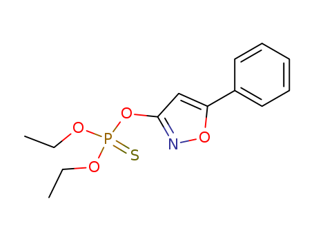 Phosphorothioic acid,O,O-diethyl O-(5-phenyl-3-isoxazolyl) ester