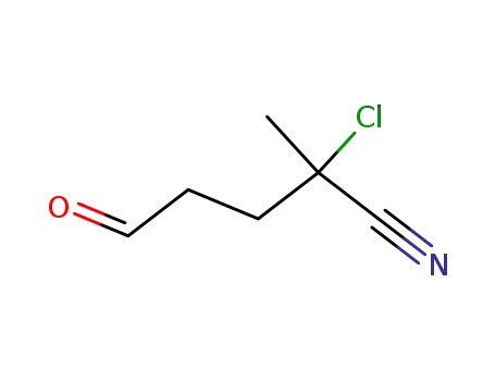 Pentanenitrile, 2-chloro-2-methyl-5-oxo-