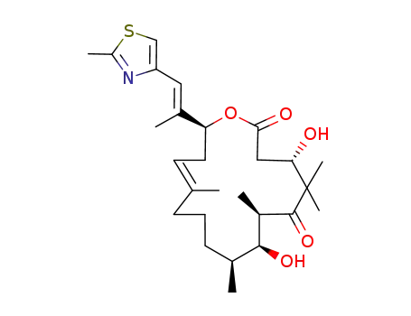 Molecular Structure of 189453-40-5 (E-epothilone D)