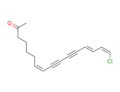 (1Z,3E,9Z)-1-Chlorohexadeca-5,7-diyne-1,3,9-trien-15-one