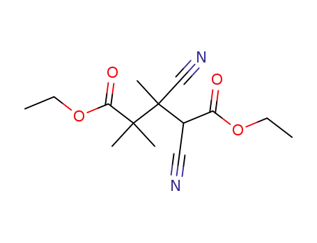 3,4-dicyano-2,2,3-trimethyl-glutaric acid diethyl ester