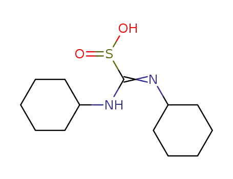 Molecular Structure of 55152-75-5 ((Z)-(cyclohexylamino)(cyclohexylimino)methanesulfinic acid)