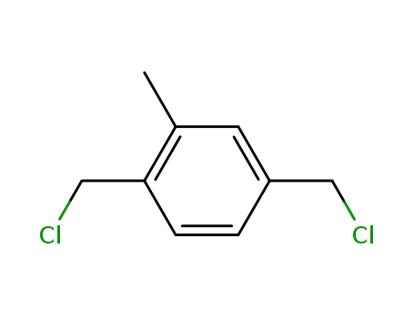 Molecular Structure of 2387-18-0 (3,6-bis(chloromethyl)toluene)