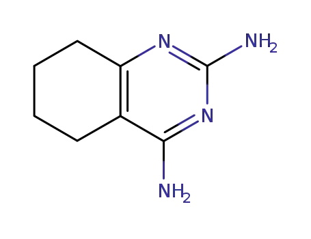 Molecular Structure of 1899-40-7 (5,6,7,8-Tetrahydroquinazoline-2,4-diamine)