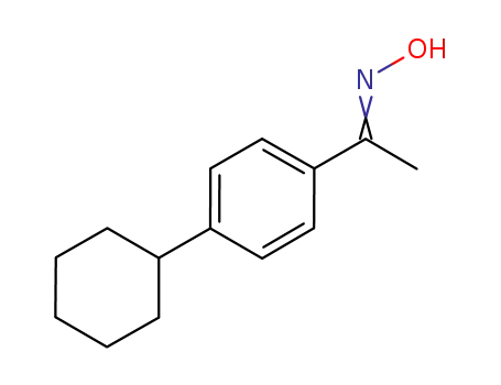 1-(4-Cyclohexylphenyl)ethanone oxime