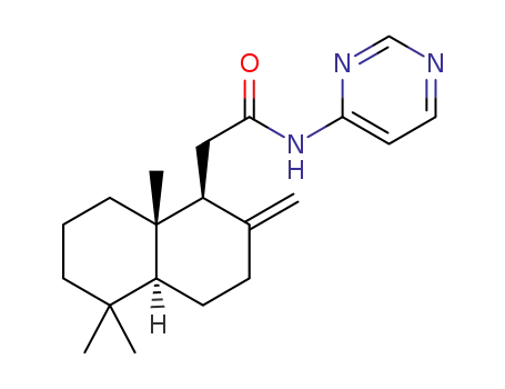Δ<sup>8,13</sup>-bicyclohomofarnezenic acid N-(pyrimidin-4-yl)amide