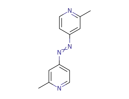 Molecular Structure of 100421-65-6 (4,4'-azo-bis-(2,2'-dimethylpyridine))