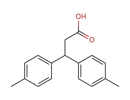 Benzenepropanoic acid, 4-methyl-b-(4-methylphenyl)-