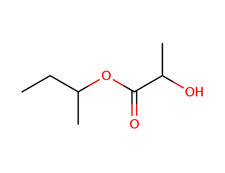 Molecular Structure of 18449-60-0 (D,L-sec-Butyl D,L-lactate)