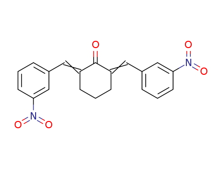 Cyclohexanone,2,6-bis[(3-nitrophenyl)methylene]-