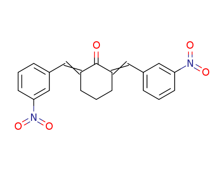 2,6-bis[(3-nitrophenyl)methylidene]cyclohexan-1-one