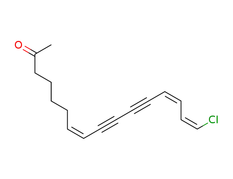 (1Z,3Z,9Z)-1-Chlorohexadeca-5,7-diyne-1,3,9-trien-15-one