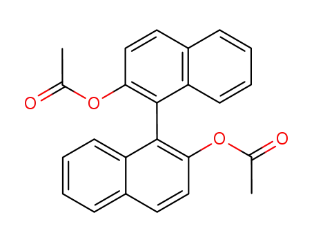 Molecular Structure of 69677-98-1 ((S)-(+)-1,1'-Bi(2-naphthyl diacetate))