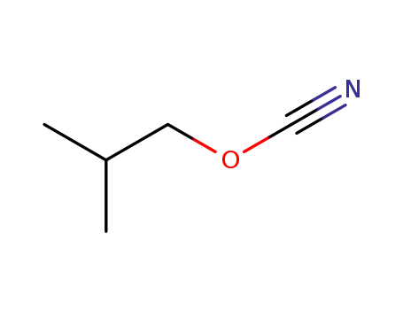 Molecular Structure of 1768-25-8 (Cyanic acid isobutyl ester)