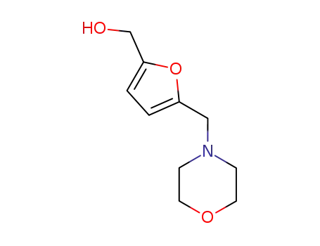 Molecular Structure of 30839-79-3 ((5-(morpholinomethyl)furan-2-yl)methanol)