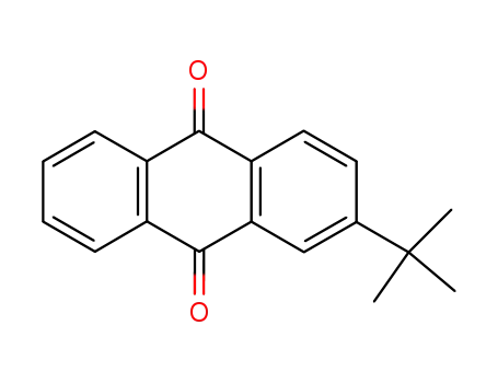 Molecular Structure of 84-47-9 (2-tert-Butylanthraquinone)