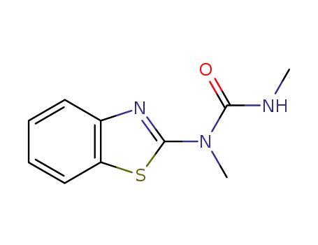 Molecular Structure of 18691-97-9 (Methabenzthiazuron)