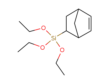 Molecular Structure of 18401-43-9 (5-(BICYCLOHEPTENYL)TRIETHOXYSILANE)
