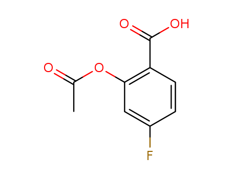 Benzoic acid, 2-(acetyloxy)-4-fluoro-