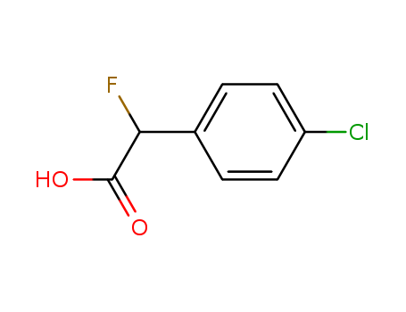 4-chloro-α-fluorobenzeneacetic acid