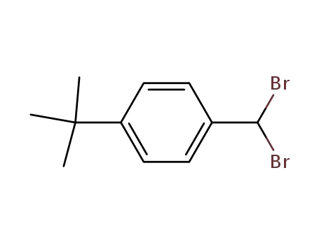 Molecular Structure of 75966-32-4 (Benzene, 1-(dibromomethyl)-4-(1,1-dimethylethyl)-)