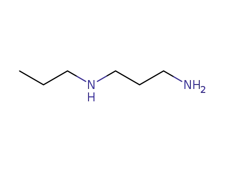 Molecular Structure of 23764-31-0 (N-PROPYL-1,3-PROPANEDIAMINE)