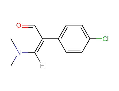 (Z)-2-(4-Chlorophenyl)-3-(dimethylamino)-2-propenal