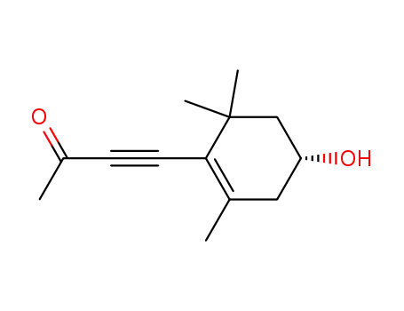 4-[(4R)-4-hydroxy-2,6,6-trimethylcyclohex-1-enyl]but-3-yn-2-one