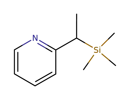 2-[(1'-trimethylsilyl)ethyl]pyridine