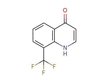 Molecular Structure of 93919-57-4 (8-(trifluoromethyl)quinolin-4(1H)-one)