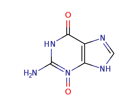 6H-Purin-6-one,2-amino-1,9-dihydro-, 3-oxide cas  18905-29-8