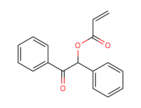 Molecular Structure of 18994-98-4 (2-oxo-1,2-diphenylethyl acrylate)