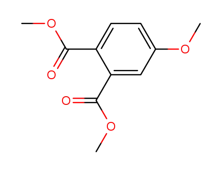 Molecular Structure of 22895-19-8 (DIMETHYL 4-METHOXYBENZENE-1,2-DICARBOXYLATE)