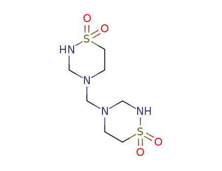 Molecular Structure of 19388-87-5 (Taurolidine)