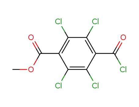 Benzoic acid, 2,3,5,6-tetrachloro-4-(chlorocarbonyl)-, methyl ester