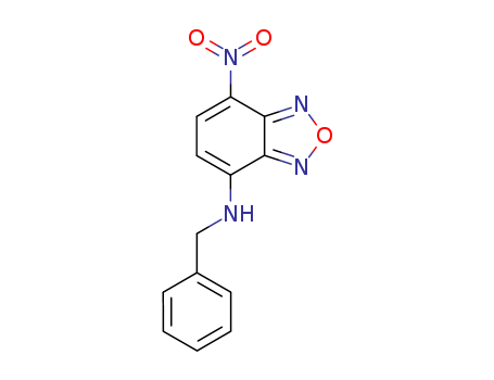 4-nitro-N-(phenylmethyl)-2,1,3-benzoxadiazol-7-amine