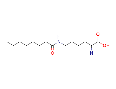 L-Lysine,N6-(1-oxooctyl)-