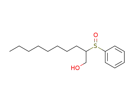 2-benzenesulfinyl-decan-1-ol