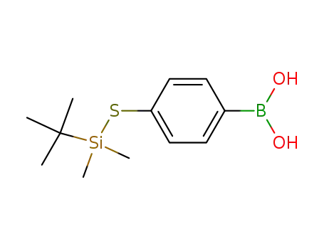 Boronic acid, [4-[[(1,1-dimethylethyl)dimethylsilyl]thio]phenyl]-