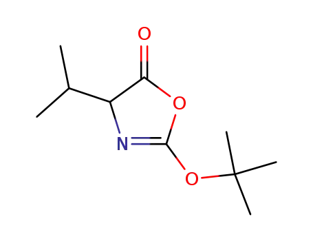 5(4H)-Oxazolone, 2-(1,1-dimethylethoxy)-4-(1-methylethyl)-, (S)-