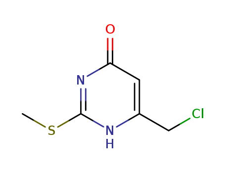 6-(CHLOROMETHYL)-2-(METHYLTHIO)PYRIMIDIN-4(3H)-ONE