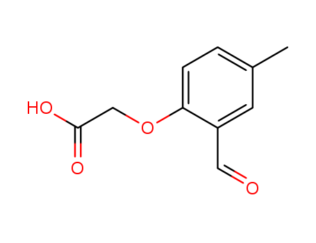 2-(2-Formyl-4-methylphenoxy)acetic acid
