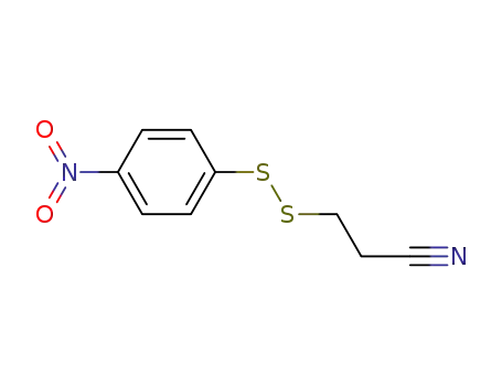 3-(4-nitrophenyldithio)propionitrile